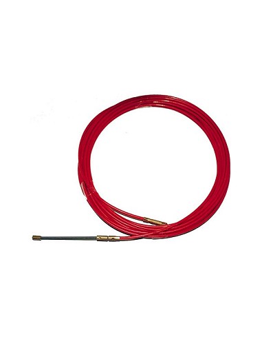 Compra Pasacables acero/nilon 4 mm 25 m rojo AGHASA 760025 al mejor precio