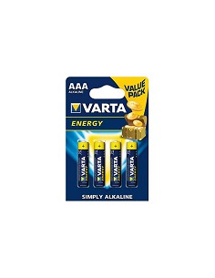 Compra Pila alcalina energy lr03 aaa 4 unidades VARTA 38470 al mejor precio