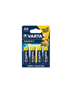 Compra Pila alcalina energy lr6 aa 4 unidades VARTA 38471 al mejor precio