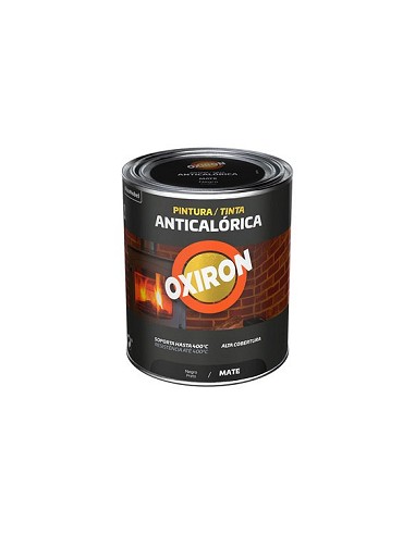 Compra Pintura anticalorica oxiron 750 ml negro TITAN 5797326 al mejor precio