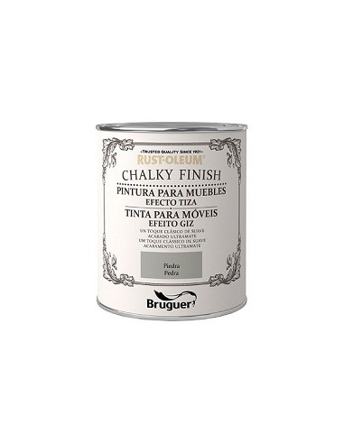 Compra Pintura efecto tiza chalky finish 750 ml piedra RUST-OLEUM 5397555 al mejor precio