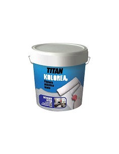 Compra Pintura plastica interior decor mate 1 kg blanco KOLOREA A61000101/5808715 al mejor precio