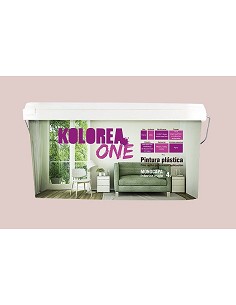 Compra Pintura plastica interior monocapa one 4l rosa palo KOLOREA KMON-06183 al mejor precio