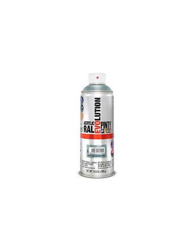 Compra Pintura spray acrilica evolution 520 cc ral 7001 gris brillo PINTYPLUS 607 al mejor precio