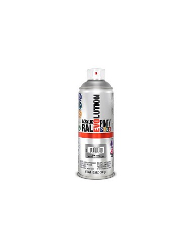 Compra Pintura spray acrilica evolution 520 cc ral 9006 plata brillo PINTYPLUS 598 al mejor precio