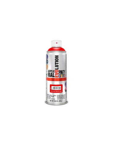 Compra Pintura spray acrilica evolution 520 cc ral 3020 rojo brillo PINTYPLUS 614 al mejor precio