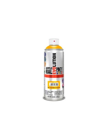 Compra Pintura spray acrilica evolution 520 cc ral 1028 amarillo brillo PINTYPLUS 591 al mejor precio