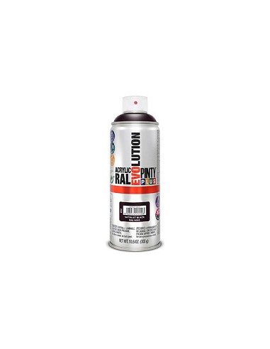 Compra Pintura spray acrilica evolution 520 cc ral 9005 negro satinado PINTYPLUS 632 al mejor precio