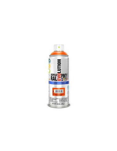 Compra Pintura spray al agua evolution water based 520 cc ral 2004 naranja puro brillo PINTYPLUS 754 al mejor precio