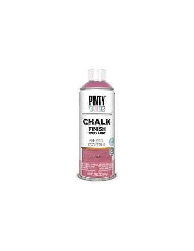 Compra Pintura spray chalk 520 cc rosa petalo PINTYPLUS 792 al mejor precio