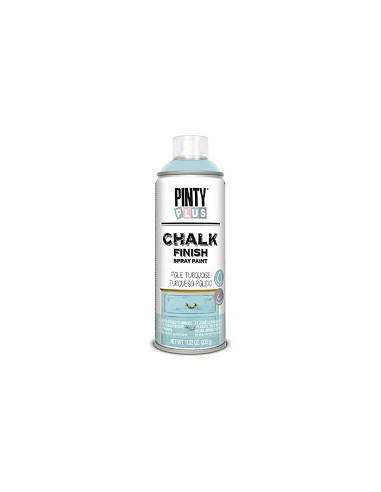 Compra Pintura spray chalk 520 cc turquesa palido PINTYPLUS 796 al mejor precio