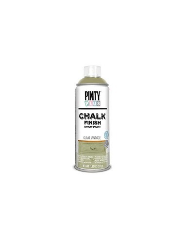 Compra Pintura spray chalk 520 cc oliva vintage PINTYPLUS CK803 al mejor precio