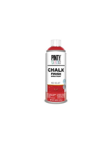 Compra Pintura spray chalk 520 cc red velvet PINTYPLUS CK804 al mejor precio