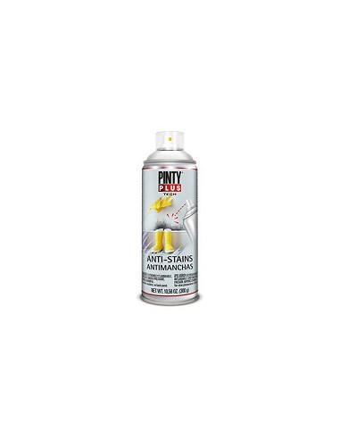 Compra Pintura spray tech antimanchas 520 cc blanco PINTYPLUS 293 al mejor precio