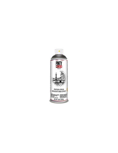 Compra Pintura spray tech efecto forja 520 cc negro PINTYPLUS 847 al mejor precio