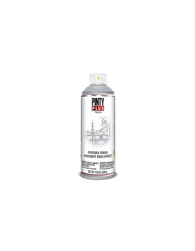 Compra Pintura spray tech efecto forja 520 cc gris PINTYPLUS 848 al mejor precio