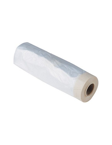 Compra Plastico protector banda superior adhesiva 60 cm x 20 m KOLOREA 9621 al mejor precio