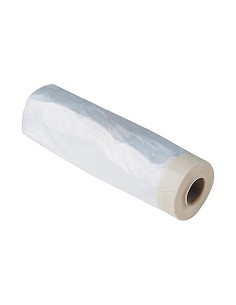 Compra Plastico protector banda superior adhesiva 90 cm x 20 m KOLOREA 9622 al mejor precio