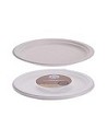 Compra Plato llano desechable biodegradable pack 8 uds diámetro 22,5 cm CY4653340 al mejor precio