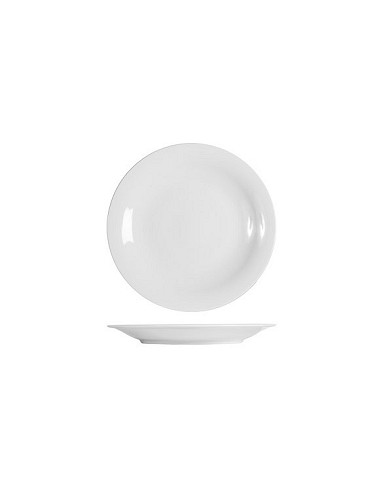 Compra Plato porcelana grabado blanco presentacion-31 cm 4470009 al mejor precio