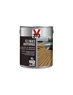 Compra Protector terrazas de madera climas extremos tonalidad clasica 2,5 l teca V33 48699 al mejor precio