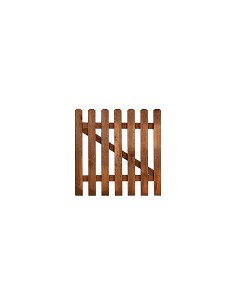 Compra Puerta valla mustang marron 100 x 100 cm FOREST 4850 al mejor precio