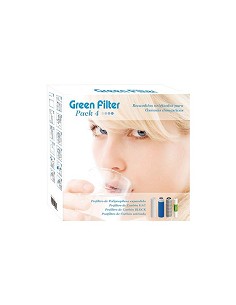 Compra Recambio 3 filtros más posfiltro green filter GREEN FILTER 763308 al mejor precio
