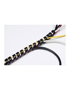 Compra Recogedor de cables tidy wrap 2,5 m negro D'LINE 645565 al mejor precio