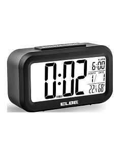 Compra Reloj despertador con termometro ELBE RD-668-N al mejor precio