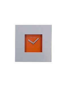 Compra Reloj pared cuadrado gris/naranja AX 6335 al mejor precio
