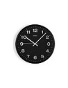 Compra Reloj pared redondo ø30,5 cm - negro 20551077 al mejor precio