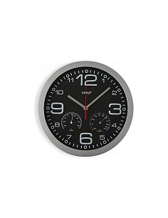Compra Reloj pared redondo termometro/higrometro ø30 cm - negro NON 18565002 al mejor precio