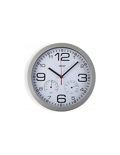 Compra Reloj pared redondo termometro/higrometro ø30 cm - blanco NON 18565001 al mejor precio