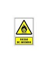 Compra Señal advertencia castellano 345 x 245 mm-riesgo de incendio 200034PS al mejor precio