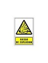 Compra Señal advertencia castellano 345 x 245 mm-riesgo de explosion 201034PS al mejor precio