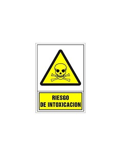 Compra Señal advertencia castellano 345 x 245 mm-riesgo de intoxicacion 202034PS al mejor precio