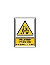 Compra Señal advertencia catalan 297x210 mm pas de carretilla 336 PLA-CAT al mejor precio