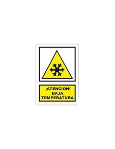 Compra Señal advertencia catalan 297 x 210 mm baixa temperatura SERIGRAFIA MATARO 329PLC210X297PVC al mejor precio