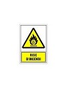 Compra Señal advertencia catalan 345 x 245 mm-risc d'incendi 200034PSC al mejor precio