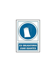 Compra Señal obligacion catalan 297x210 mm guants 135 OBA-CAT al mejor precio