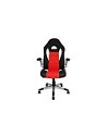 Compra Sillon escritorio/gaming negro / rojo FURNITURE STYLE FS2427NGRJ al mejor precio