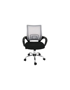 Compra Sillon oficina colors negro/gris FURNITURE STYLE FS1156GR al mejor precio