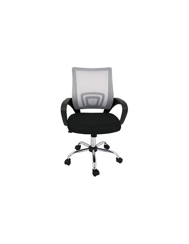 Compra Sillon oficina colors negro/gris FURNITURE STYLE FS1156GR al mejor precio