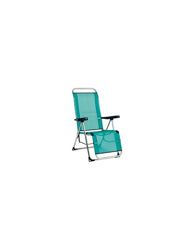 Compra Sillon relax playa multiposicion pata cerrada aluminio fibreline azul ALCO 480ALF-0030 al mejor precio