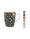 Compra Taza new bone china colourful surtido 35 cl - mug NON 8051968 al mejor precio