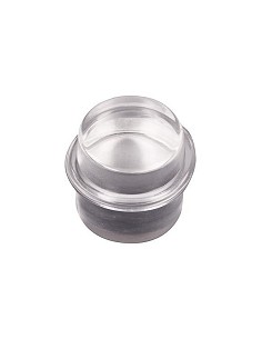 Compra Tope puerta adhesivo cilindrico diámetro 32 mm metacrilato goma transparente BRINOX B90230H al mejor precio