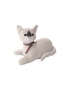 Compra Tope puerta textil 1 kg gato blanco 3178-2- al mejor precio