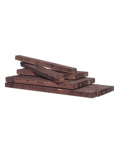 Compra Traviesa madera pino tratado marron oscuro 120 x 20 x 10 cm NORTENE 408500 al mejor precio