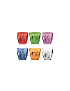 Compra Vaso color acrilicos set 6u multicolor 35 cl NON 20055952 al mejor precio