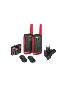 Compra Walkie talkie t62 red pack MOTOROLA T62 RED PACK al mejor precio